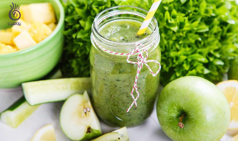 چربی سوزی با اسموتی سبز - برنافیت