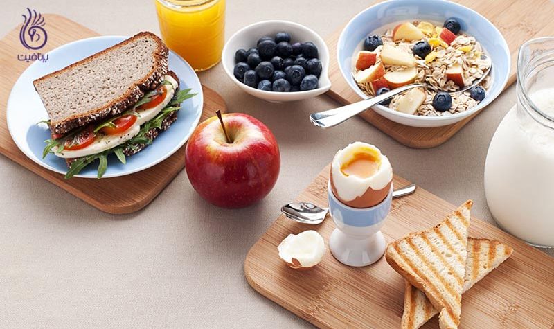 صبحانه های رژیمی برای کاهش وزن - برنافیت