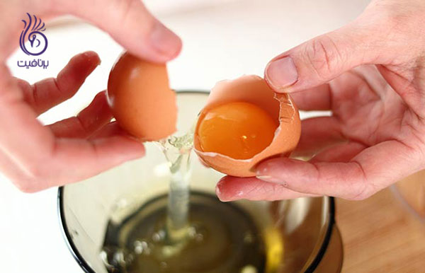 از بین بردن غبغب- تخم مرغ- برنافیت