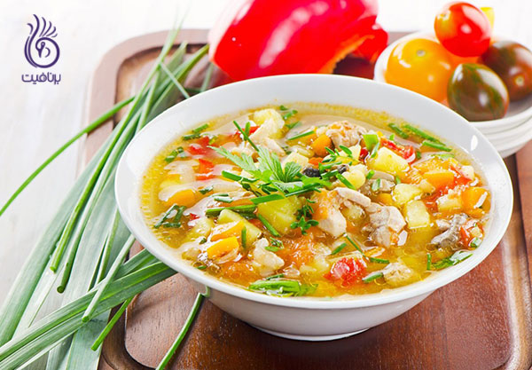 سوپ رژیمی- سوپ خانگی برنافیت