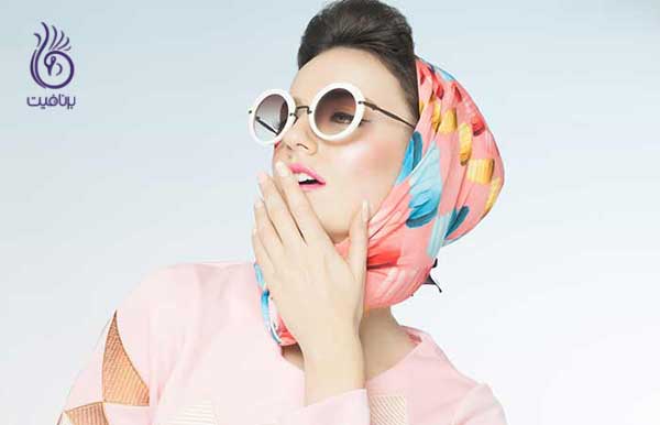 اشتباه در استایل- پیچیدن روسری به دور سر- برنافیت