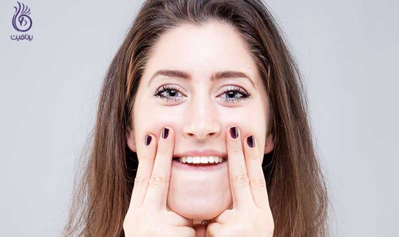 لاغر کردن صورت