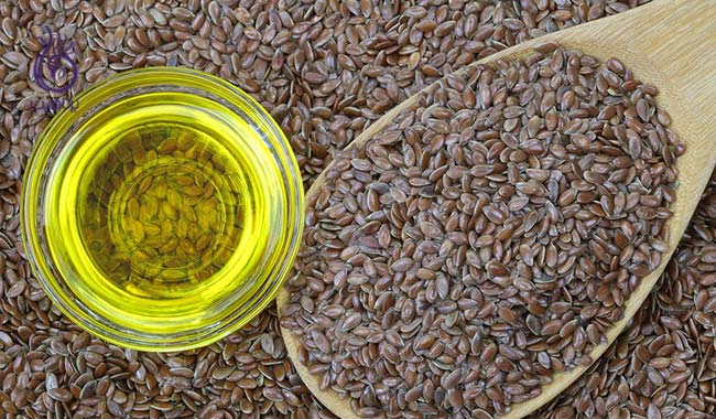 غذاهایی که با پیری پوست مقابله می کنند - روغن بذر کتان - برنافیت