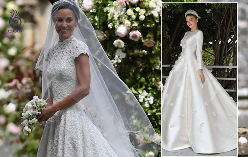 زیباترین لباس عروس هنر پیشه های هالیوودی - برنافیت