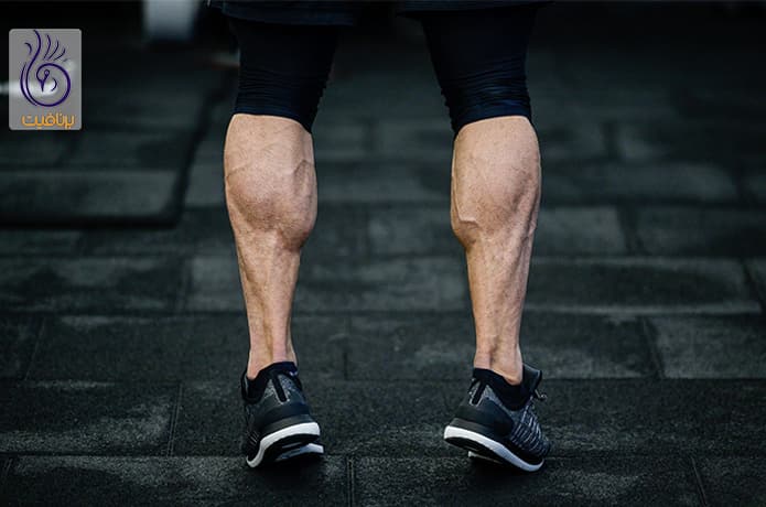 خوش فرم کردن ساق پا با حرکت ورزشی