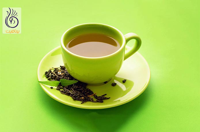مصرف چای سبز برای آب کردن پهلو