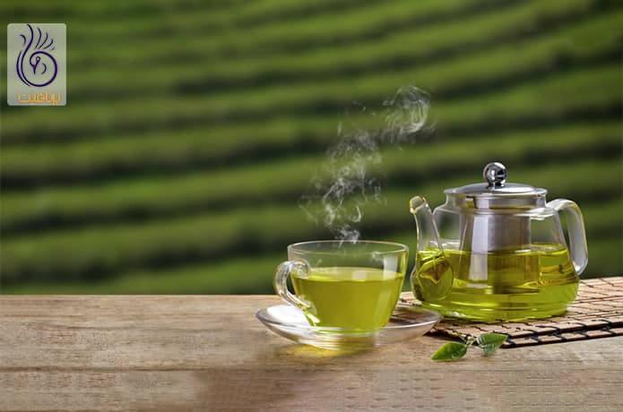 نوشیدن چای سبز