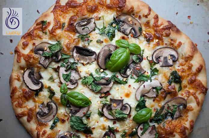  پيتزا رژیمی سبزیجات
