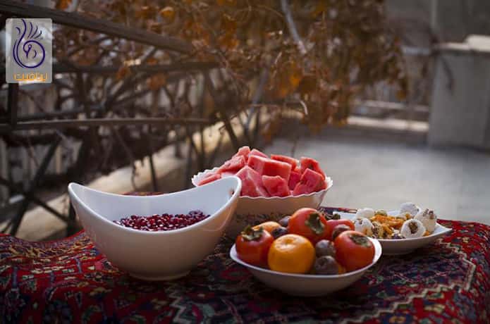 کالری هر خوراکی در شب یلدا
