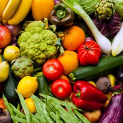 تصویر سبزیجات در رژیم لاغری گیاهخواری