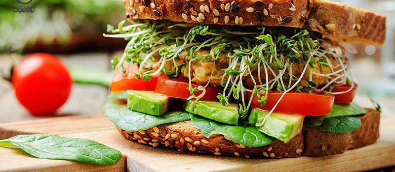 ساندویچ سالم تری تهیه کنیم - تغذیه - برنافیت