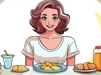 چالش آرام غذا خوردن